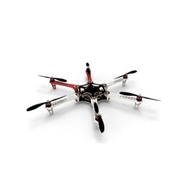 DJI Flame Wheel F550 Hexacopter Drone Combo Kit w/Naza-M V2 GPS & Landing Skids