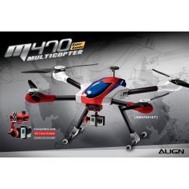 Align M470L Quadcopter Drone Super Combo Kit w/APS-M, PCU, GPS & Landing Skids