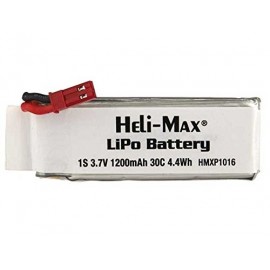 Heli-Max 1S 3.7V 1200 mAH 4.5Wh LiPO Battery
